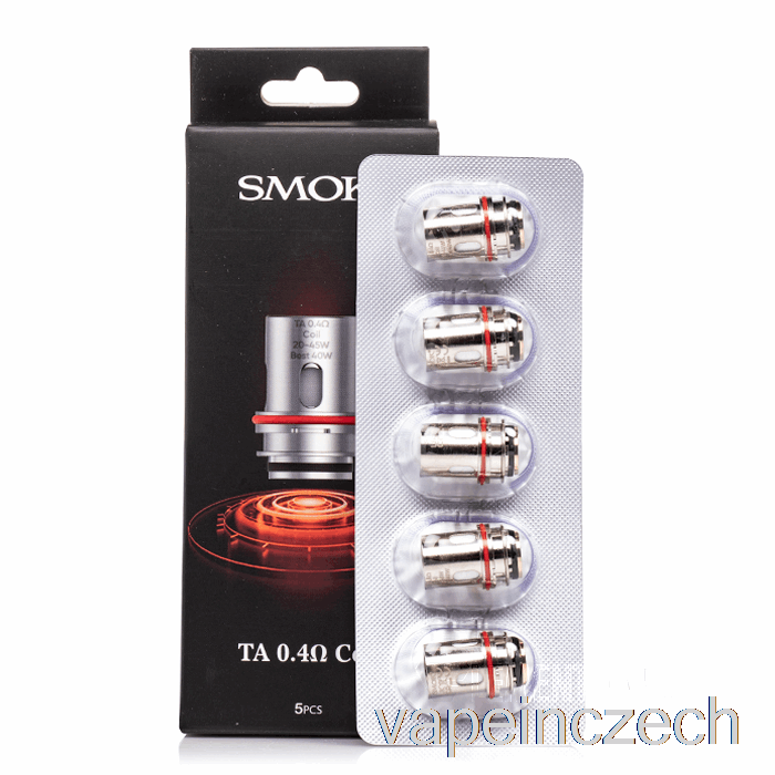 Smok Ta Náhradní Cívky 0,4ohm Ta Coils Vape Bez Nikotinu